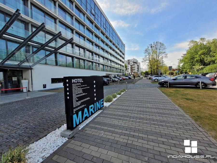 Apartamentyprzymorzu Marine***** Apartament Dwupoziomowy Z Widokiem Na Morze Kołobrzeg Eksteriør billede