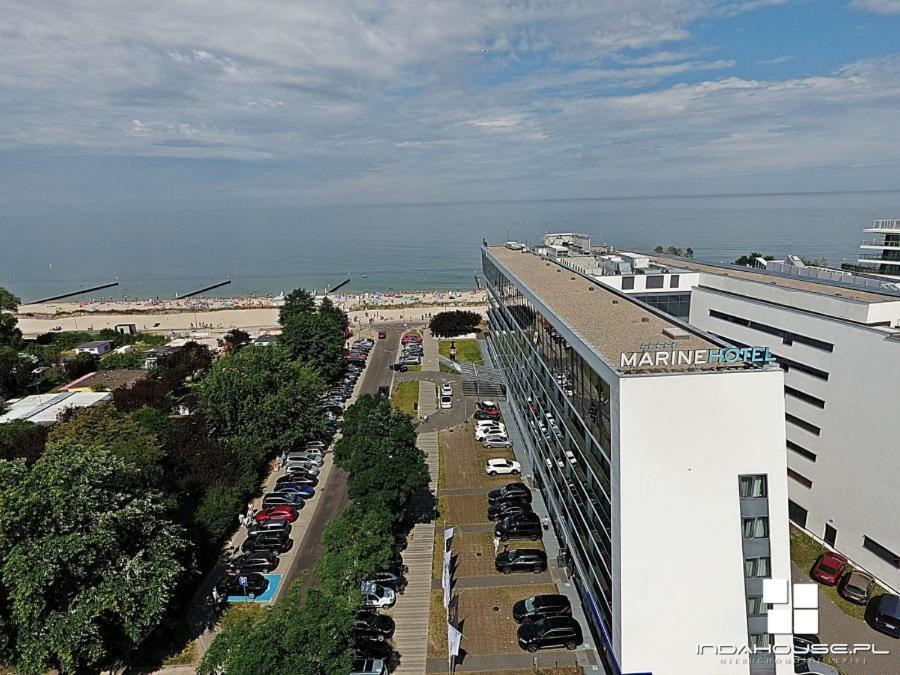 Apartamentyprzymorzu Marine***** Apartament Dwupoziomowy Z Widokiem Na Morze Kołobrzeg Eksteriør billede