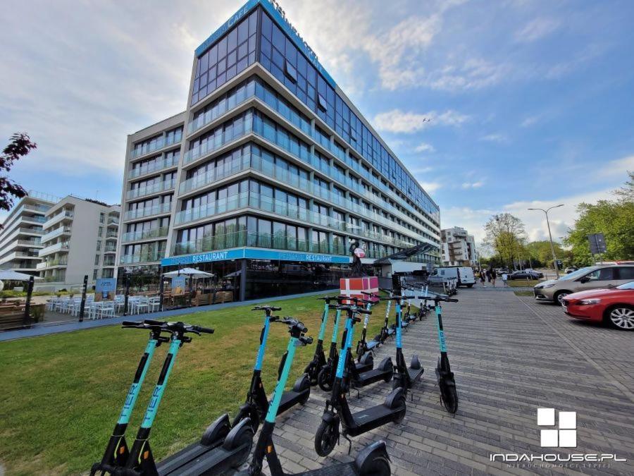 Apartamentyprzymorzu Marine***** Apartament Dwupoziomowy Z Widokiem Na Morze Kołobrzeg Eksteriør billede
