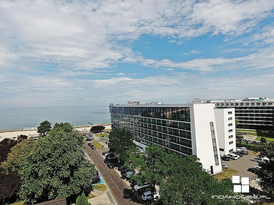 Apartamentyprzymorzu Marine***** Apartament Dwupoziomowy Z Widokiem Na Morze Kołobrzeg Eksteriør billede