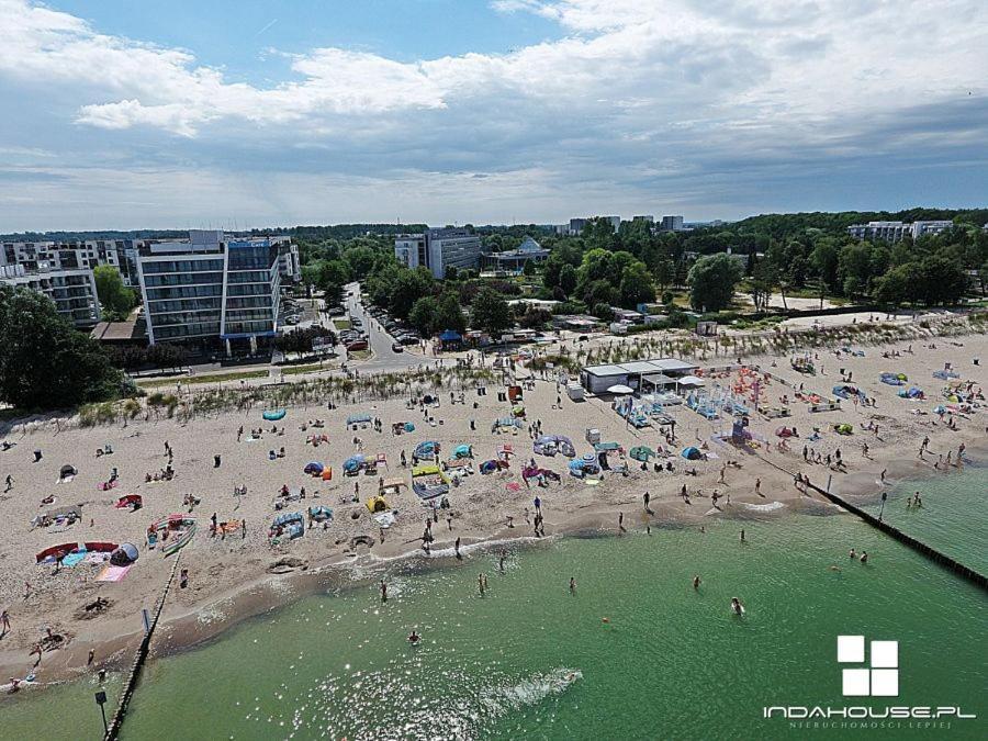 Apartamentyprzymorzu Marine***** Apartament Dwupoziomowy Z Widokiem Na Morze Kołobrzeg Eksteriør billede