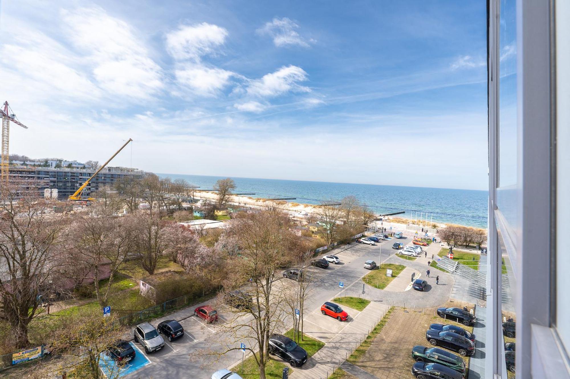 Apartamentyprzymorzu Marine***** Apartament Dwupoziomowy Z Widokiem Na Morze Kołobrzeg Eksteriør billede